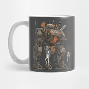 Scrap Mobile Suit | Giant Robot | Gundam Mug